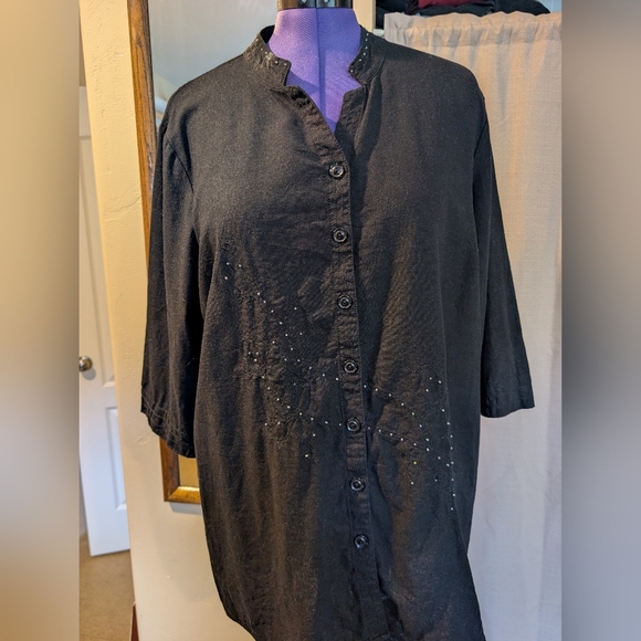 Bobbie Brooks Tops - Bobbie Brooks Linen Women's Top